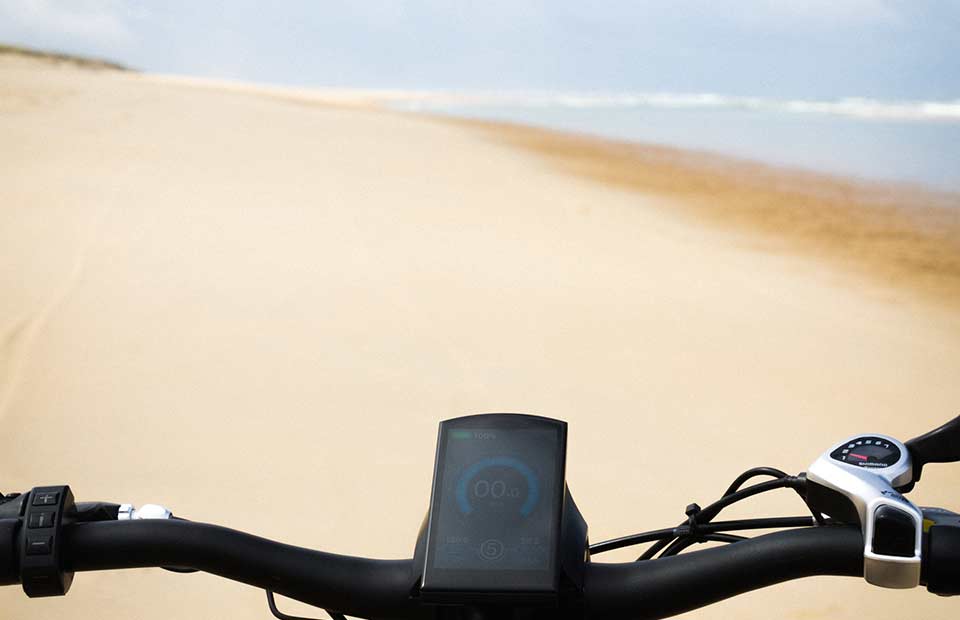 balade plage fat bike hossegor