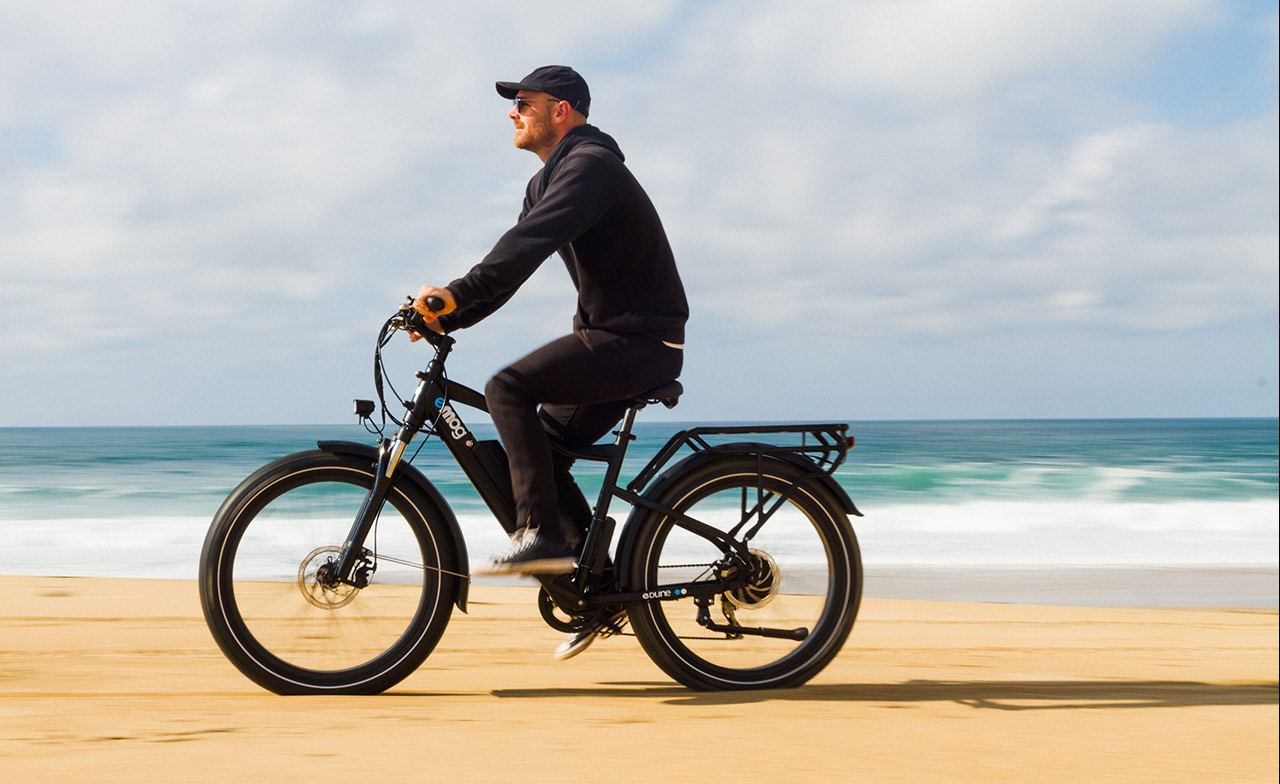 fat bike plage