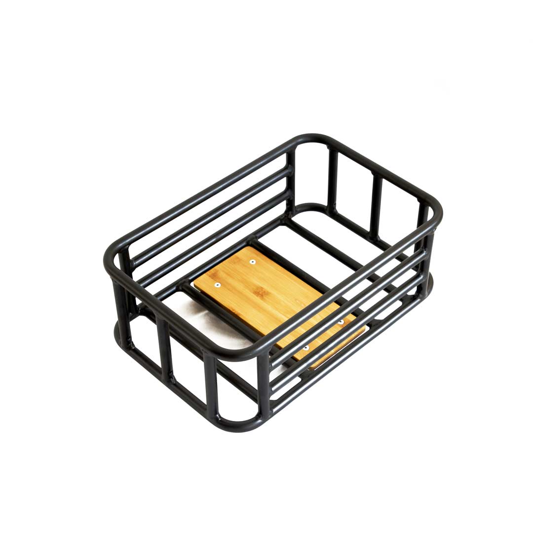 Panier De Vélo Avant/Arrière En Fer - Détachable, Installation Facile, Pour VTT Et Vélos De Route Panier De Vélo Avant/Arrière En Fer - Détachable, Installation Facile, Pour VTT Et Vélos De Route