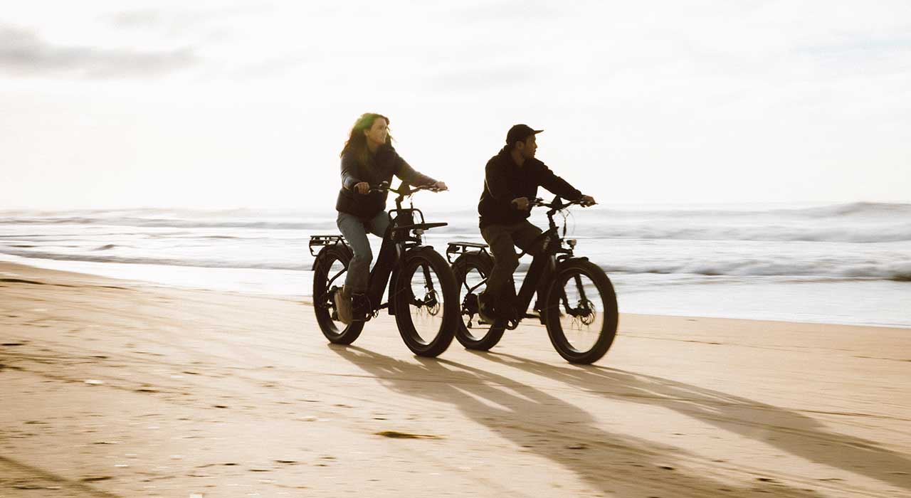 balade plage hossegor velo electrique