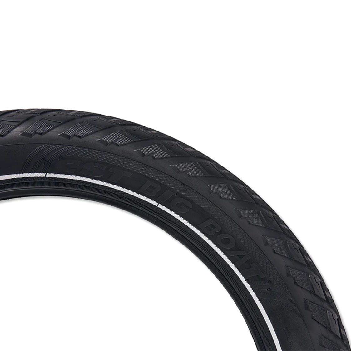 Pneu Vélo Urbain 20x3.0 Innova - Type Tube Rigide, ETRTO 76-406, Noir